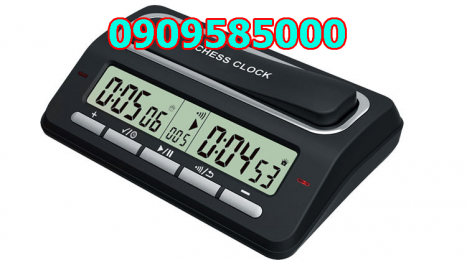 Đồng hồ chơi cờ PS-393 đầy đủ 39 chế độ chỉnh thời gian